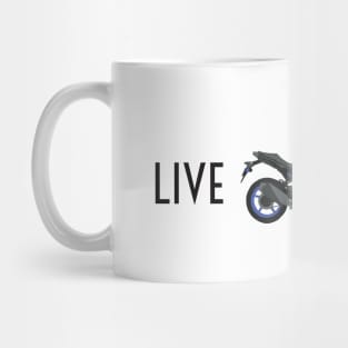 Live Ride Motorcycle Suzuki SV650 Mug